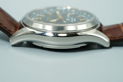 *TOP MINT* SEIKO 6R35-00E0 7771-5011 AT Green Dial Round 39mm Mens Watch