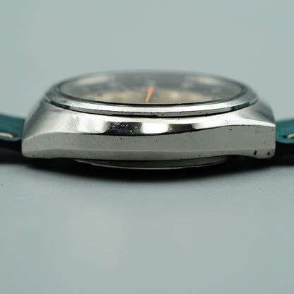 *Exc+5* Vintage 1972 SEIKO 5SPORTS 7015-6000 AT Gold  Round 42mm Mens Watch