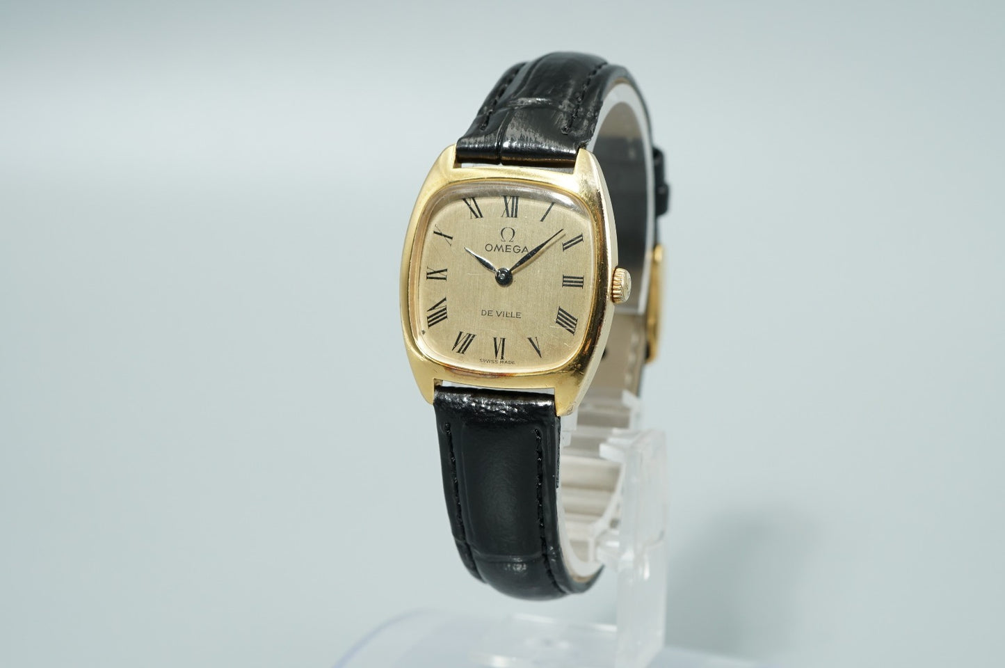 *NEAR MINT* Vintage 1979 OMEGA De Ville Cal.625 Hand Wind Gold 25mm Women Watch