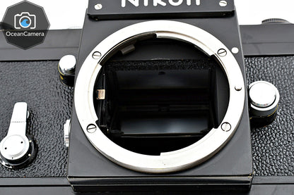 SN706xxxx *Exc+5* Nikon F Eye Level Black 35mm SLR Film Camera Body From JAPAN