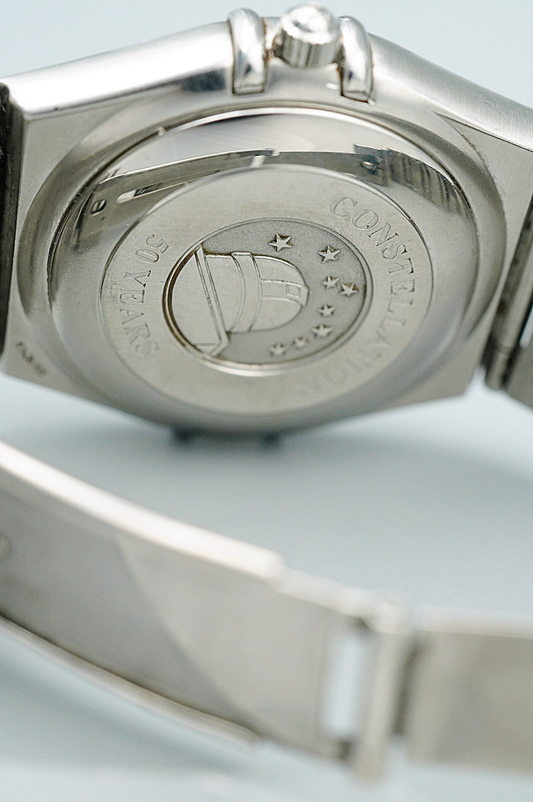 Exc+5 OMEGA Constellation CHRONOMETER Cal.1120 Automatic White 35mm Mens Watch
