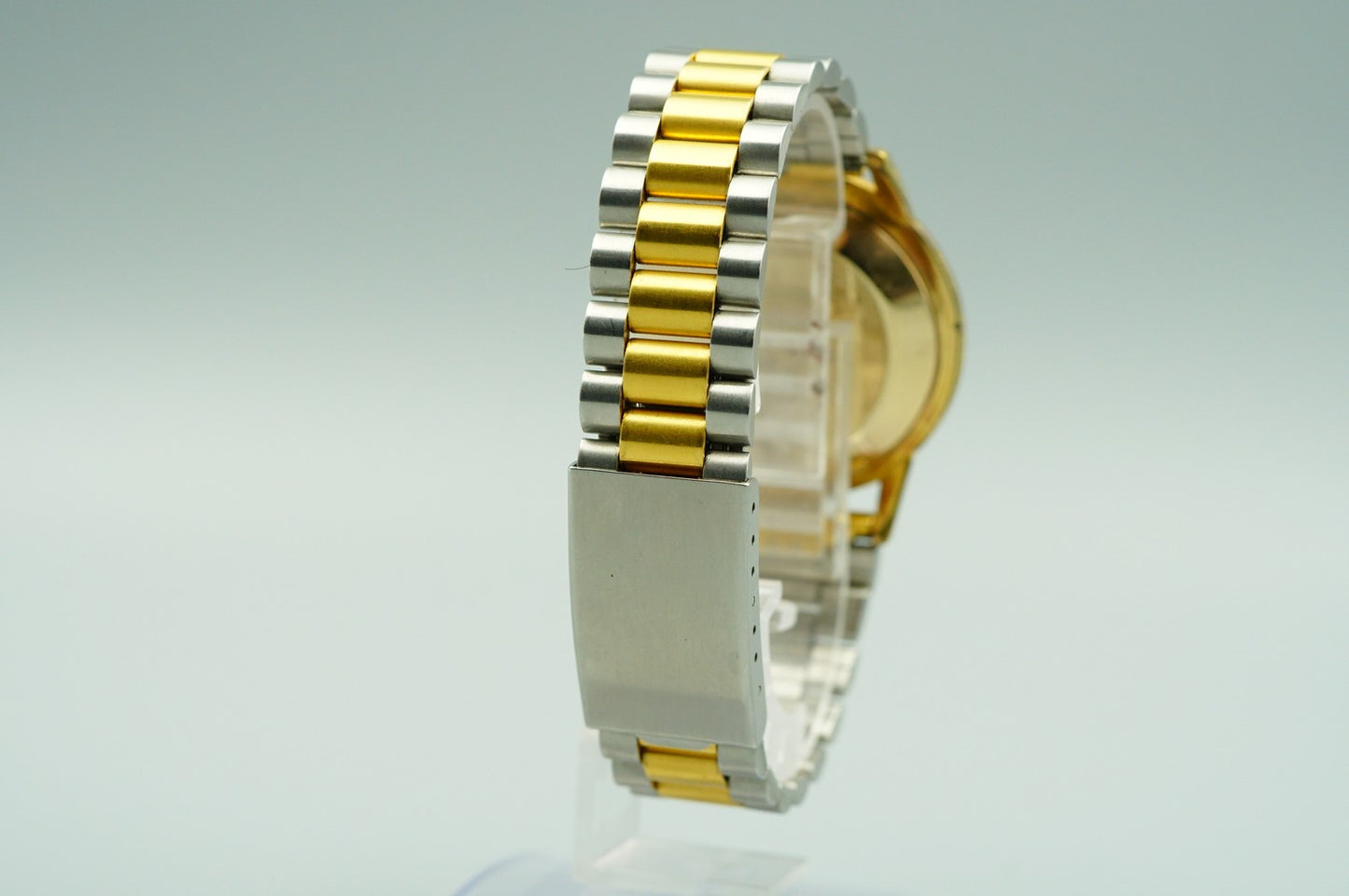 *Exc+5* Vintage SEIKO matic 15007DE Automatic Silver Dial Round 36mm Mens Watch