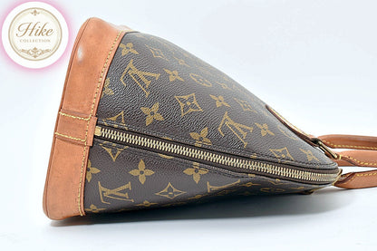 Louis Vuitton Alma PM Monogram Brown Handbag M51130 Ladies Authentic #B0004