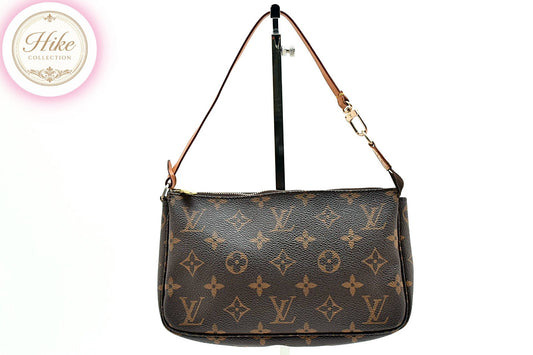 Louis Vuitton Pochette Accessoires Monogram Pouch M51980 Auth *AB* B0143