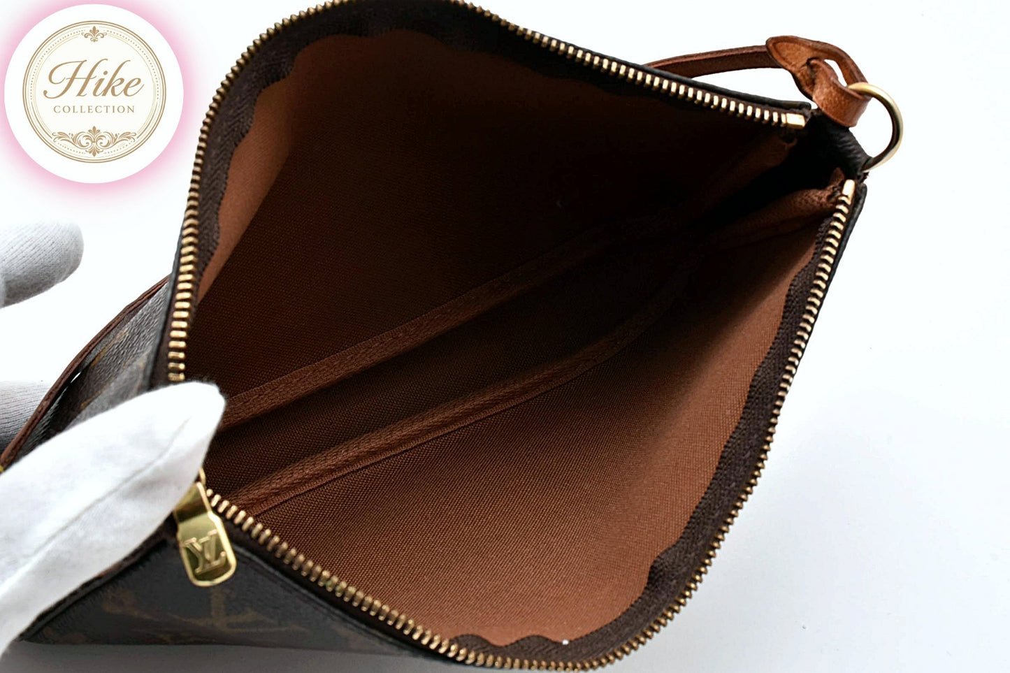 Louis Vuitton Pochette Accessoires Monogram Handbag M40712 Auth Condition A #64