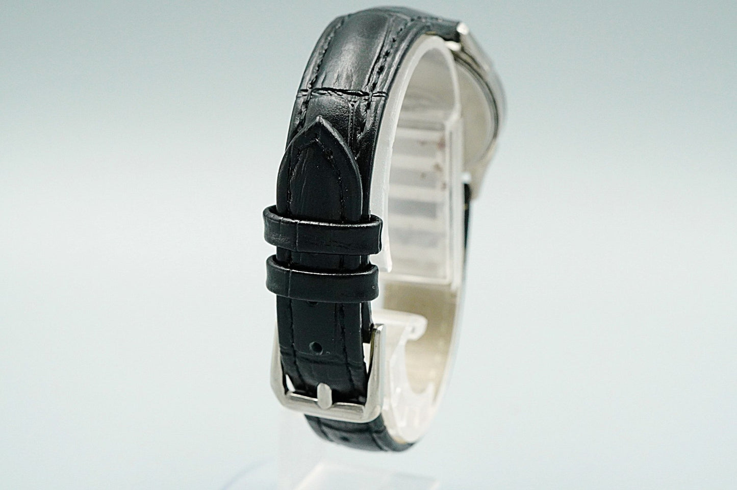 RARE *N MINT* Vintage OMEGA Seamaster pie pan Dial Cal.1380 Qz 25mm Women Watch