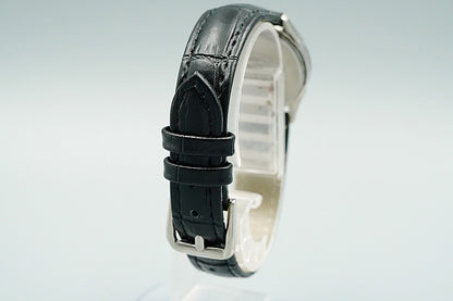 RARE *N MINT* Vintage OMEGA Seamaster pie pan Dial Cal.1380 Qz 25mm Women Watch