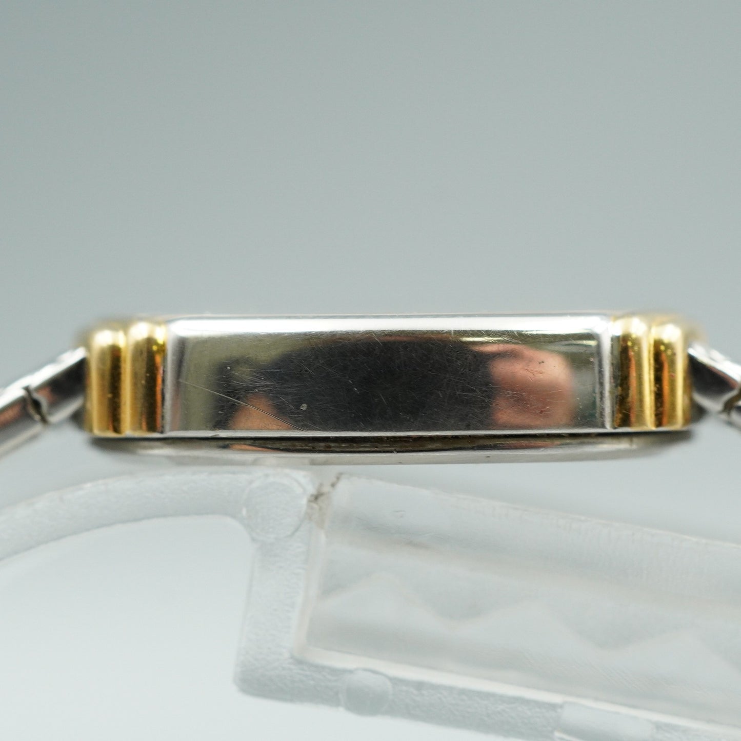 *NEAR MINT* Vintage SEIKO Exceline 1221-5890 Quartz Beige Oval 18mm Women Watch