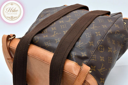 Louis Vuitton Montsouris GM Monogram Backpack Bag M51135 Auth Condition *AB*