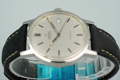 *Working for As-is* Vintage OMEGA Geneve Automatic Silver Dial 35mm Mens Watch