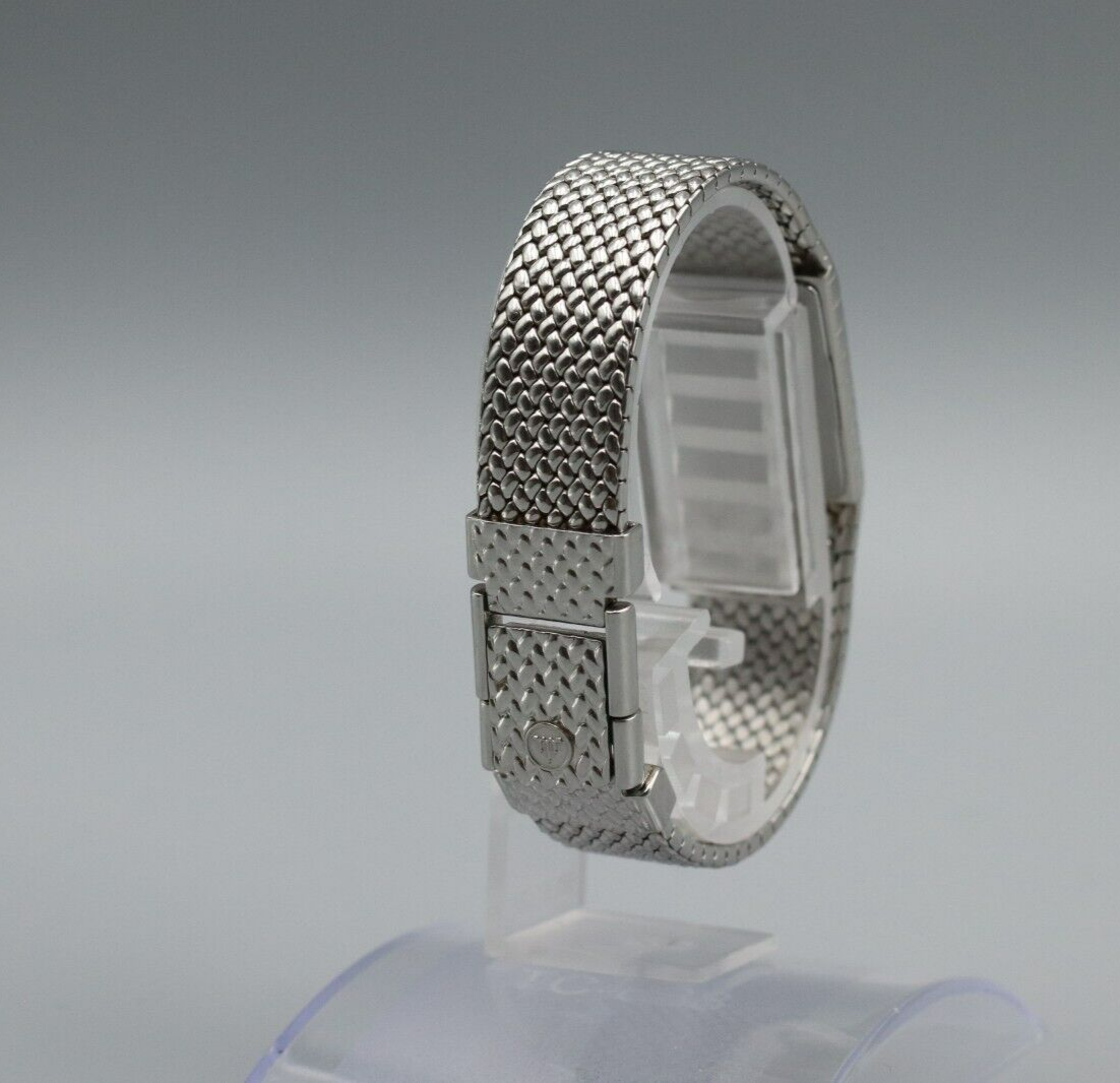 *N MINT* Vintage SEIKO CREDOR 2F70-5341 Quartz White Dial Rectangle Women Watch