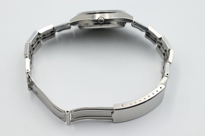 *Exc+5* Vintage SEIKO King Quartz 0853-8001 White Dial Day Date Round Mens Watch