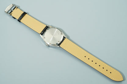 N MINT Vintage 1964 SEIKO LORD MARVEL 5740-8000 AT Silver Round 34mm Mens Watch