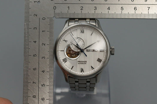 *MINT Box* SEIKO Presage 4R39-00W0 Automatic White Dial Mens Watch From JAPAN