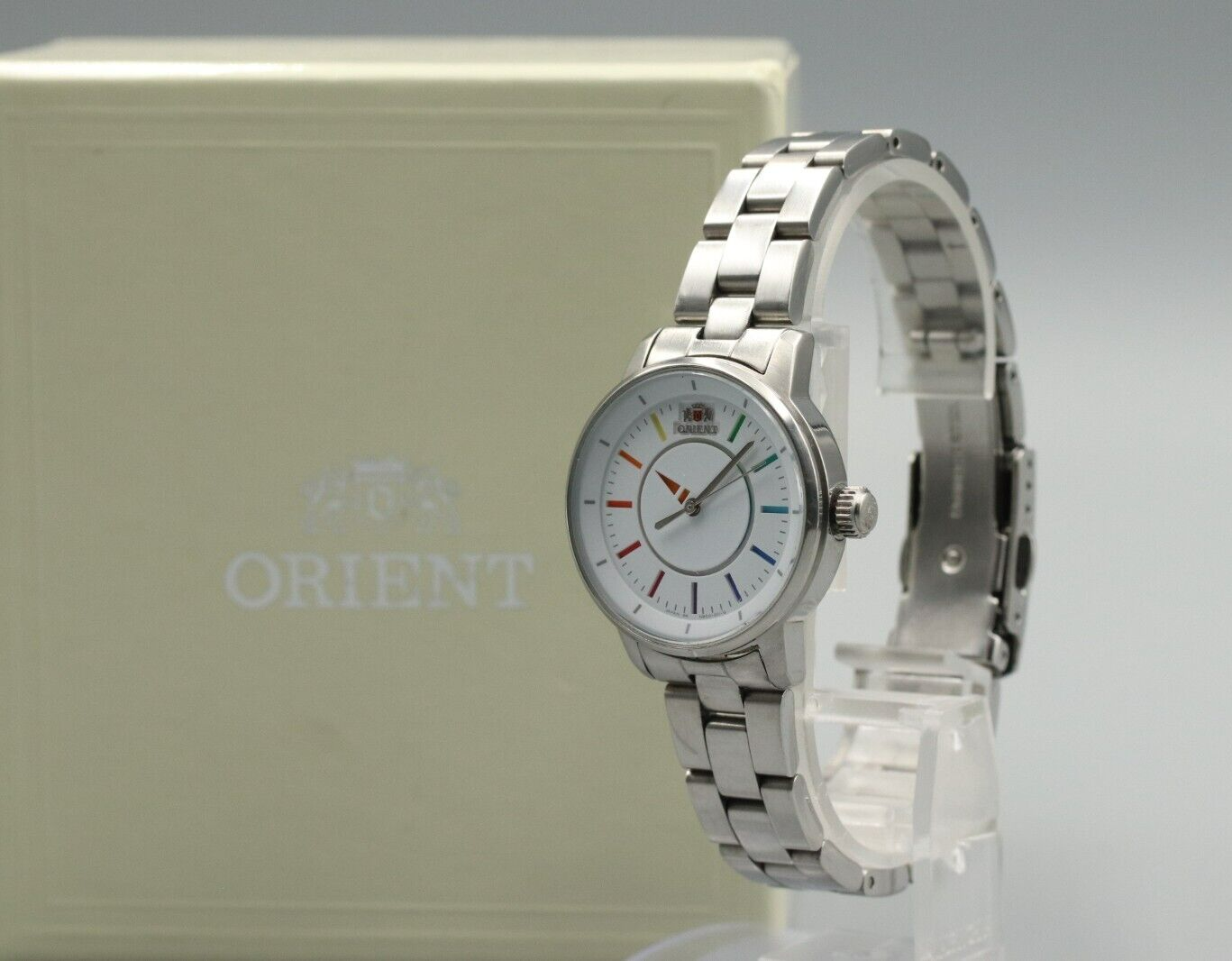 *MINT* ORIENT STYLISH AND SMART NB00-Q0-B WV0011NB Automatic White Women Watch