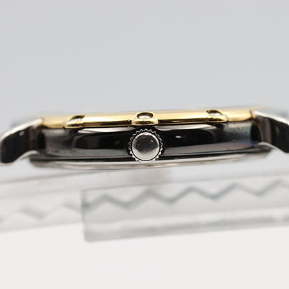 *Exc+5* Vintage 1990s SEIKO CREDOR 9571-6050 Qz Gray Dial Round 31mm Mens Watch