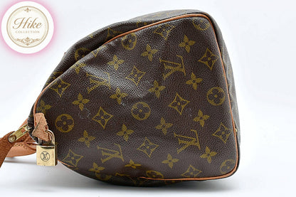 Louis Vuitton Speedy 30 Monogram Brown Handbag M41526 Authentic Condition *B*