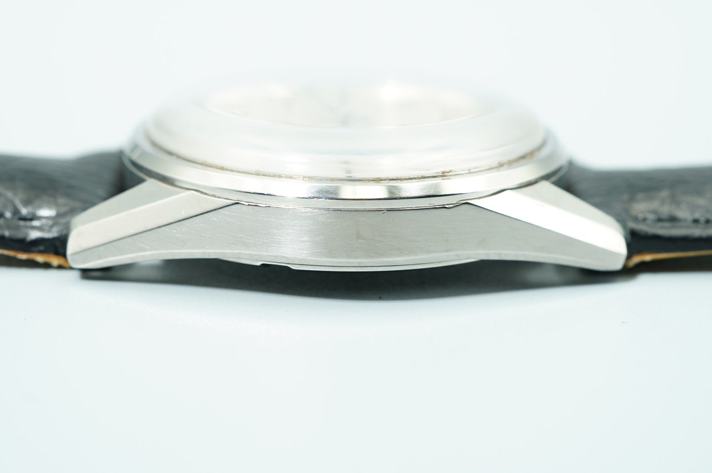 N MINT Vintage 1964 SEIKO LORD MARVEL 5740-8000 AT Silver Round 34mm Mens Watch