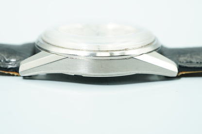 N MINT Vintage 1964 SEIKO LORD MARVEL 5740-8000 AT Silver Round 34mm Mens Watch