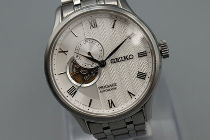 *MINT Box* SEIKO Presage 4R39-00W0 Automatic White Dial Mens Watch From JAPAN