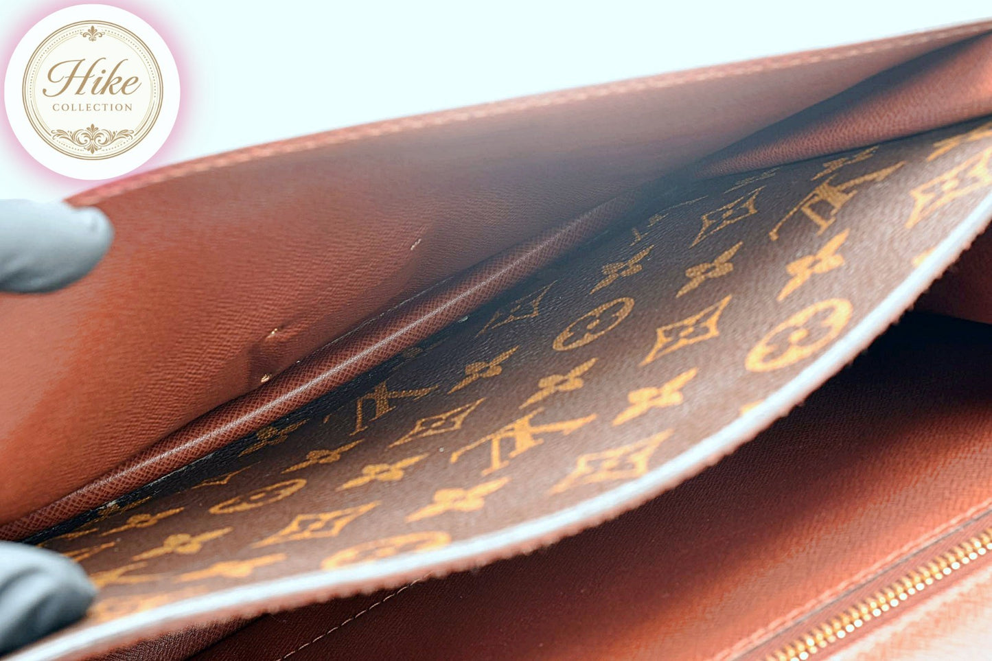 Louis Vuitton Monceau 28 Monogram Brown Handbag M51185  Ladies Authentic #B0003