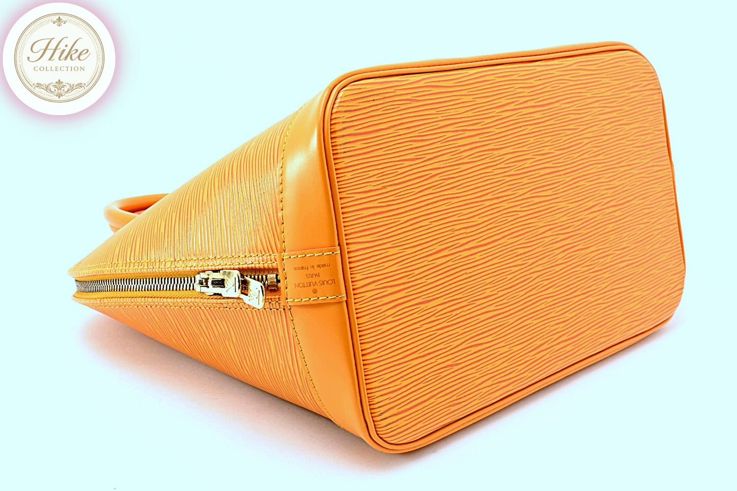 Louis Vuitton Alma Epi Yellow Handbag M52149 Authentic Condition *SA*