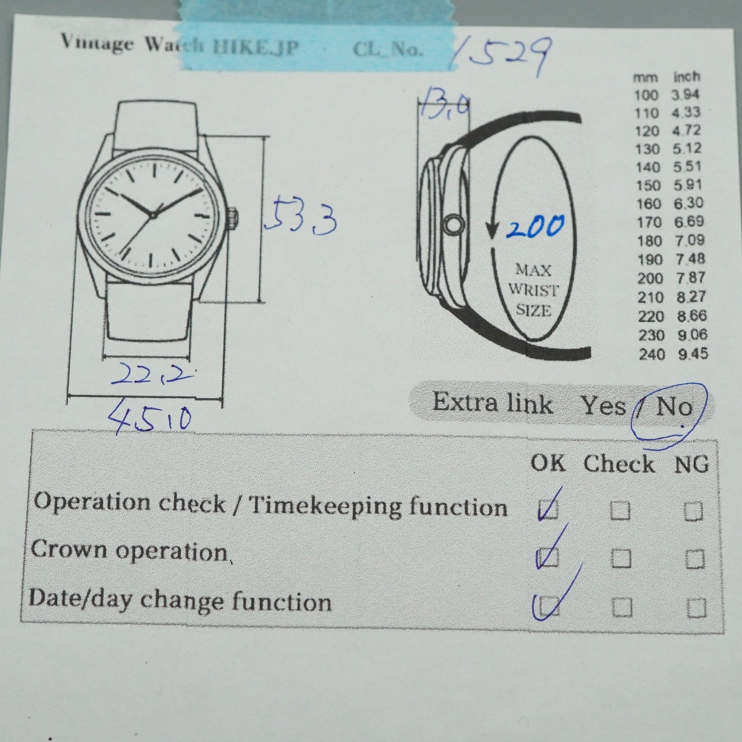 Box & Papar Vintage SEIKO ASTRON 8X22-0AJ0ｰ2 Solar Black Dial 45mm Mens Watch