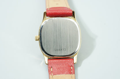 *N MINT* Vintage 1990s OMEGA De Ville Cal.1455 Quartz Gold 20mm Women Watch