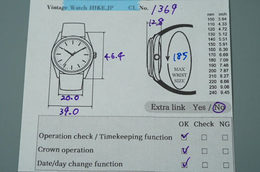 *TOP MINT* SEIKO 6R35-00E0 7771-5011 AT Green Dial Round 39mm Mens Watch