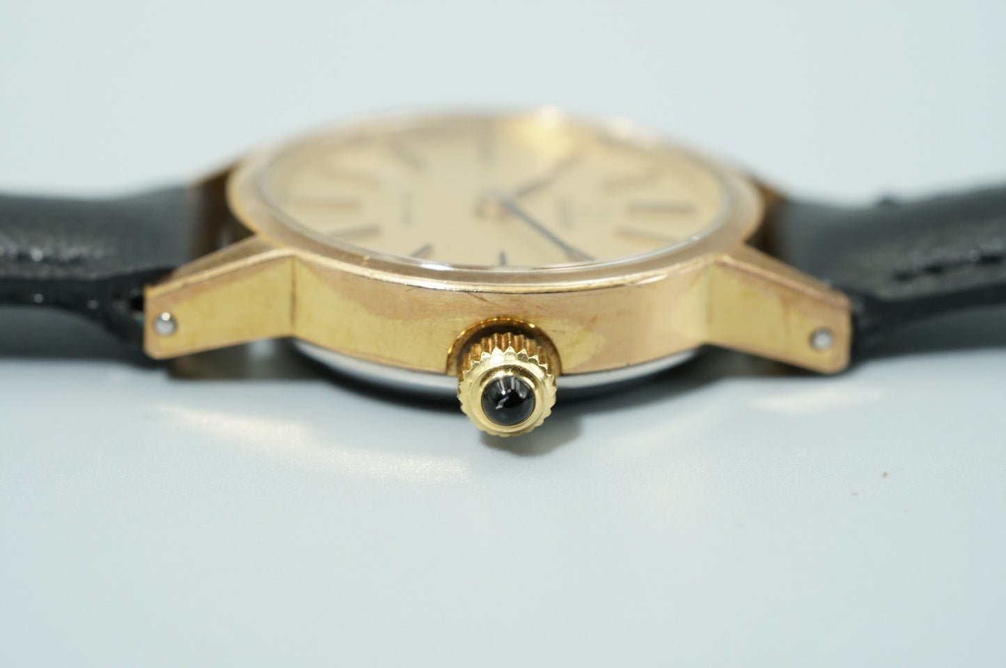 *N MINT* Vintage 1970s OMEGA De Ville Cal.625 Hand Wind Gold 20mm Women Watch