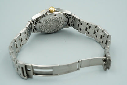 *Exc+5* Vintage 1990s OMEGA Seamaster Cal.1438 196.1501 Qz Black 36mm Mens Watch