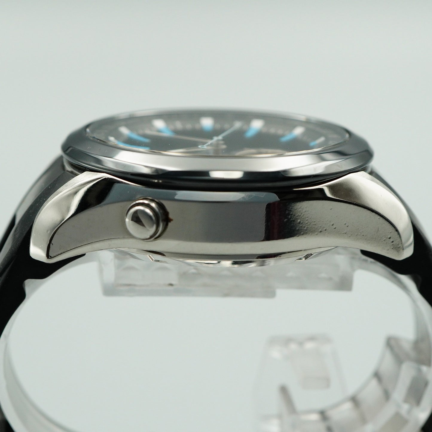 *N MINT Box & Paper* SEIKO ASTRON 7X52-0AB0 Solar Black Round 47mm Mens Watch