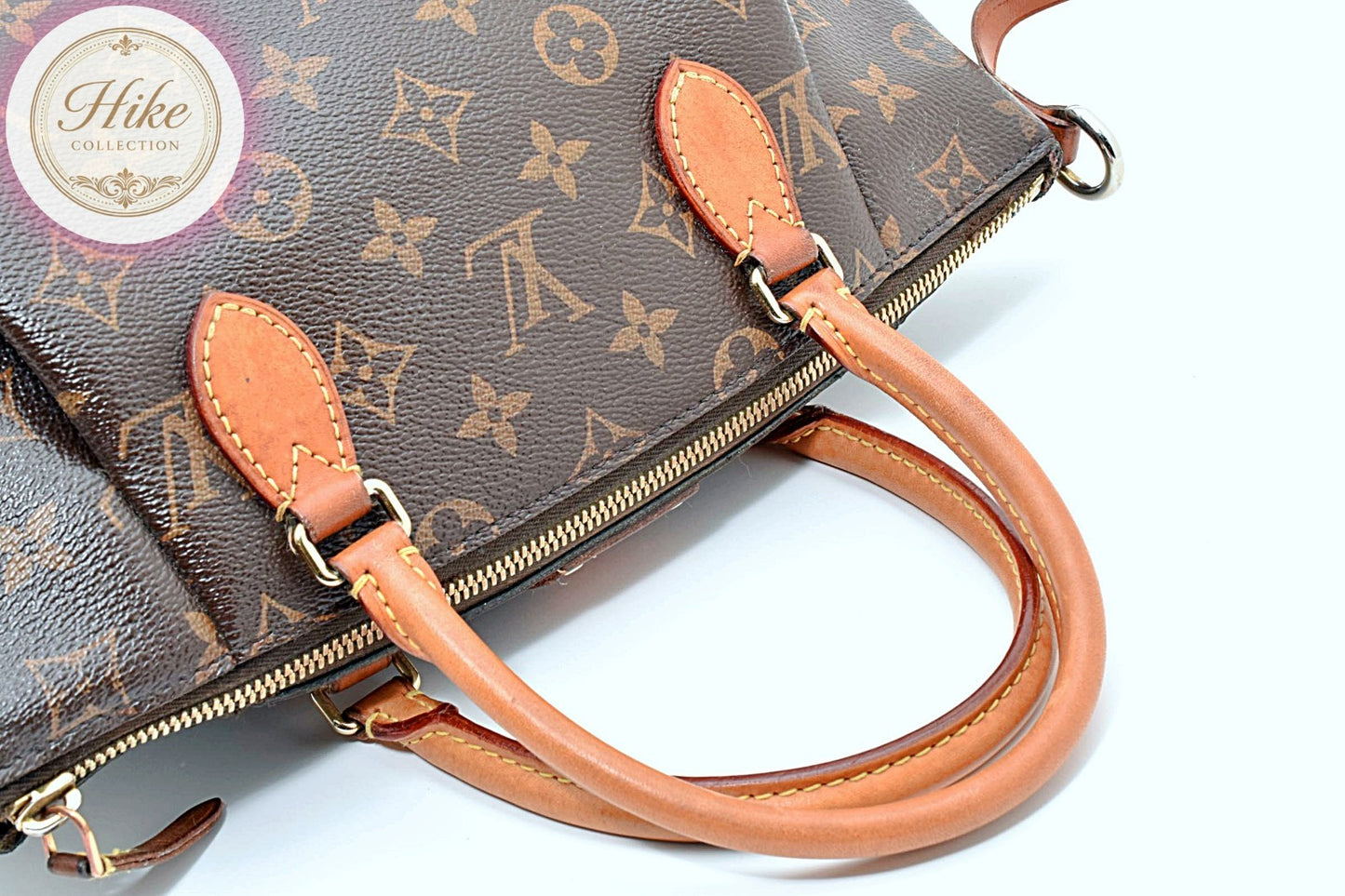 Louis Vuitton Turenne PM Monogram Brown Handbag M48813  Authentic Condition *B*