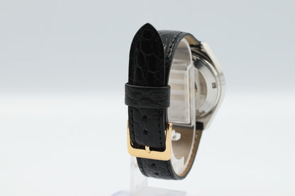 *N MINT* Vintage GRAND SEIKO GS HI-Beat 6146-8050 Automatic Silver Mens Watch