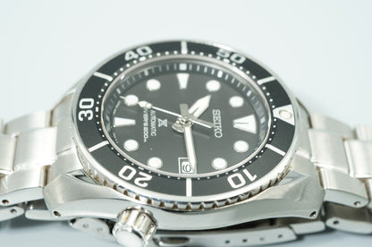 *MINT* SEIKO Prospex 6R35-00A0 Automatic Black Dial Round 45mm Mens Watch