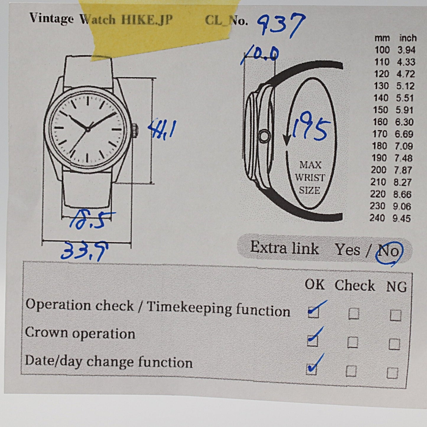 *Exc+5* Vintage 1977 SEIKO Matic-p 5106-7000 Automa White Round 34mm Mens Watch