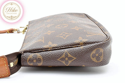 Louis Vuitton Pochette Accessoires Monogram Pouch M51980 Authentic Condition *A*