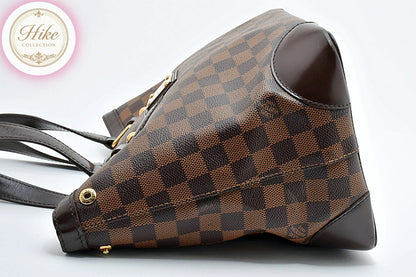 Louis Vuitton Hampstead PM Damier Ebene Tote Bag N51205 Authentic Condition *A*