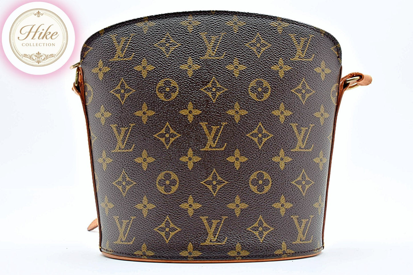 Louis Vuitton DROUOT Monogram Brown Shoulder Bag M51290 Authentic Condition *SA*