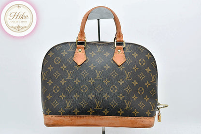 Louis Vuitton Alma PM Monogram Brown Handbag M51130 Ladies Authentic #B0007