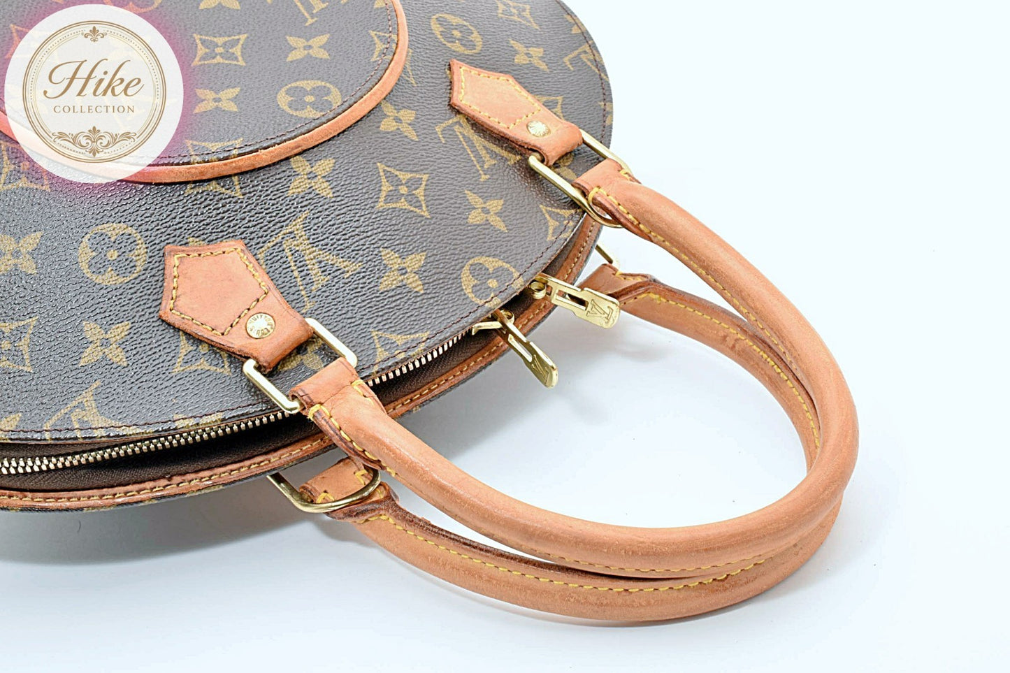 Louis Vuitton Ellipse PM Monogram Brown Handbag M51127 Authentic Condition *AB*