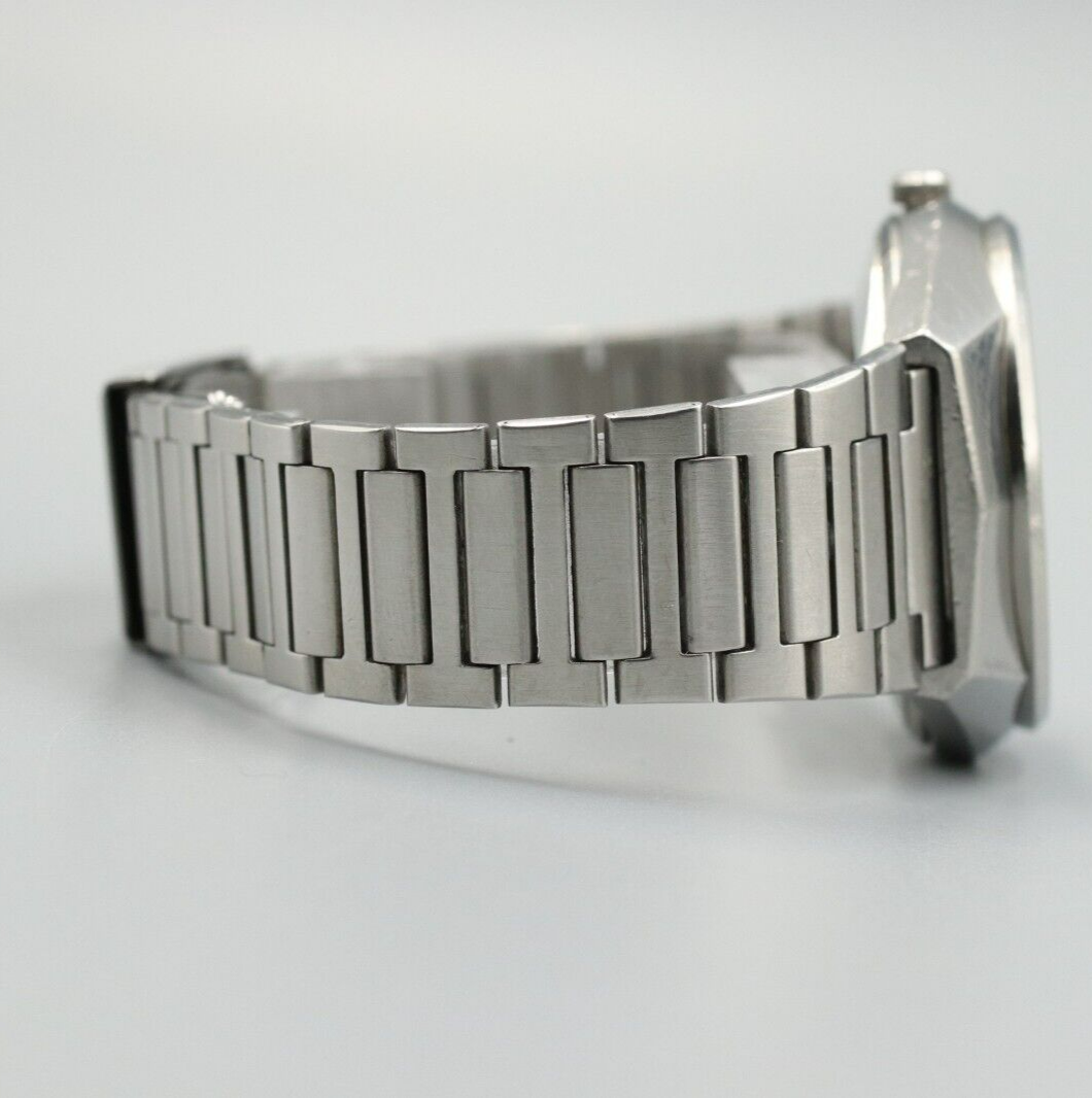 *Exc+4* Vintage SEIKO King 4823-8010 Quartz Silver Dial Day Date Mens Watch