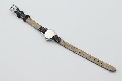 *N MINT* Vintage OMEGA Geneve Cal.484 Hand Winding Silver Dial Round Women Watch