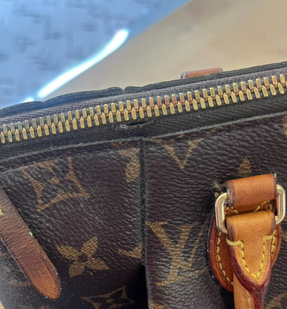 Louis Vuitton Turenne PM Monogram Brown Handbag M48813  Authentic Condition *B*