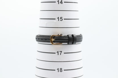 *Exc+5* Vintage OMEGA De Ville Cal.1387 Qz Black Dial Octagon 20mm Women Watch