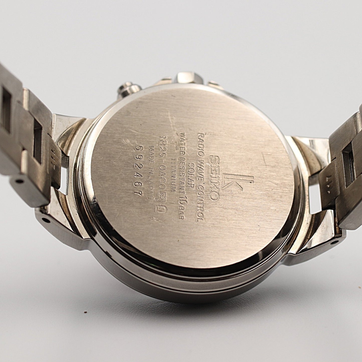 *NEAR MINT* SEIKO Lukia 1B25-0AC0 Solar RED Dial Round 29m Women Watch JAPAN