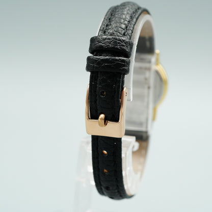 *NEAR MINT* Vintage SEIKO Exceline 4N20-0280 Qz White Round 22mm Women Watch