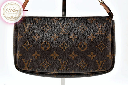 Louis Vuitton Pochette Accessoires Handbag M40712 Authentic Condition *SA* #67