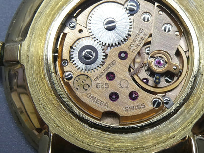 Vintage 1973 OMEGA De Ville Cal.625 Ref.111.0107 Hand Wind Gold 33mm Mens Watch