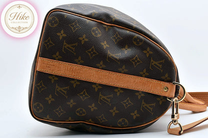 Louis Vuitton KEEPALL BANDOULIERE 45 Monogram Boston Bag M41418 Auth *AB*